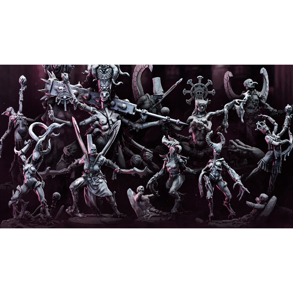 Court of Balazar - proxy miniature สำหรับ Trench Crusade [ผลิตภายใน 1-3 วัน]