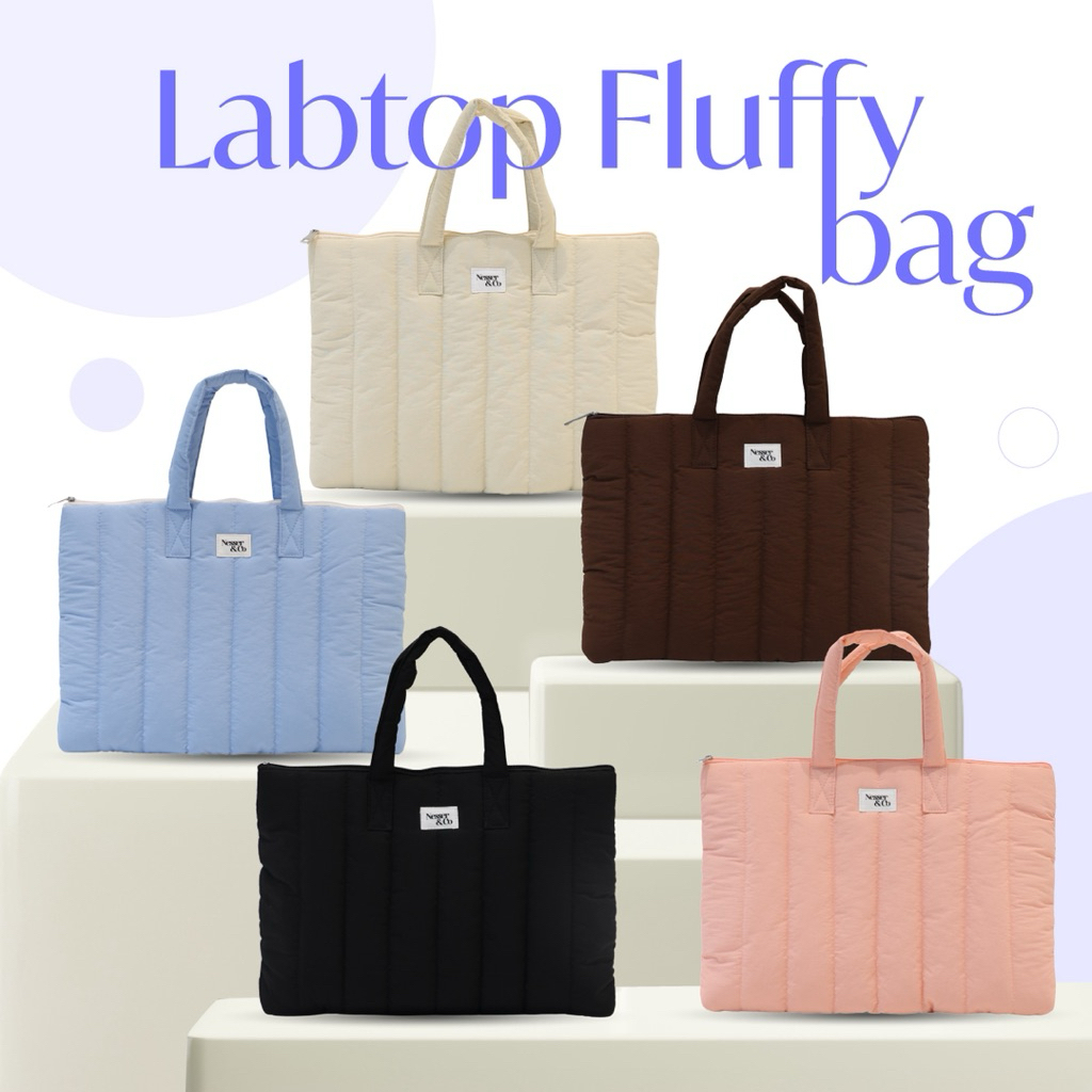 Laptop fluffy bag กระเป๋าใส่โน้ตบุ๊ค