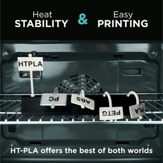 เส้น PLA ทนร้อน 150 องศา Polymaker HT-PLA ตากแดดได้ ไม่เสียรูป พิมพ์ง่าย ขัดกระดาษทราย ไม่ยุบ