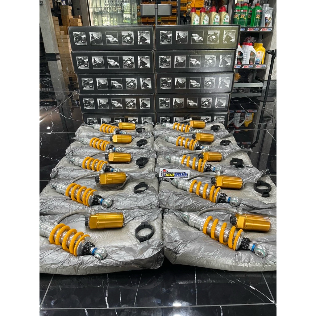 โช็คหลังโอลิน Ohlins KA607 สำหรับ Kr Victor Serpico หูบน (ของแท้)