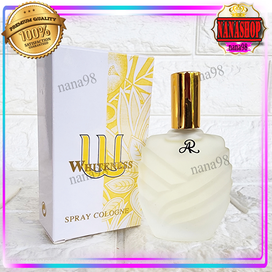 ส่งฟรี AR Spray Cologne Whiteness 30 มล. ไวทิเนส น้ำหอมอารอน กล่องขาว ของแท้ มีราคาส่ง EMN-3/306