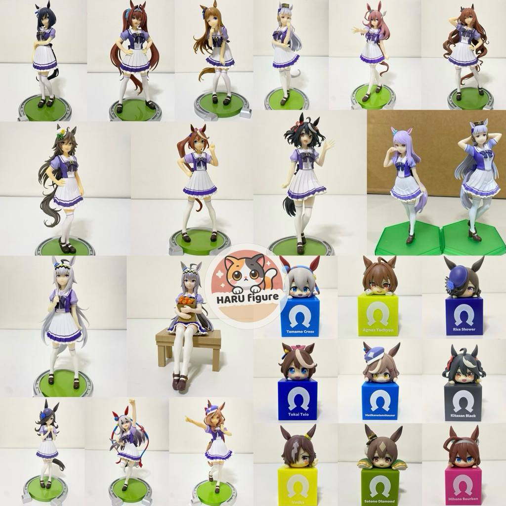 [พร้อมส่ง/ของเเท้] รวมฟิกเกอร์ สาวม้า โมเอะ Uma Musume Pretty Derby Figure Oguri Cap, Gold Ship Mamb