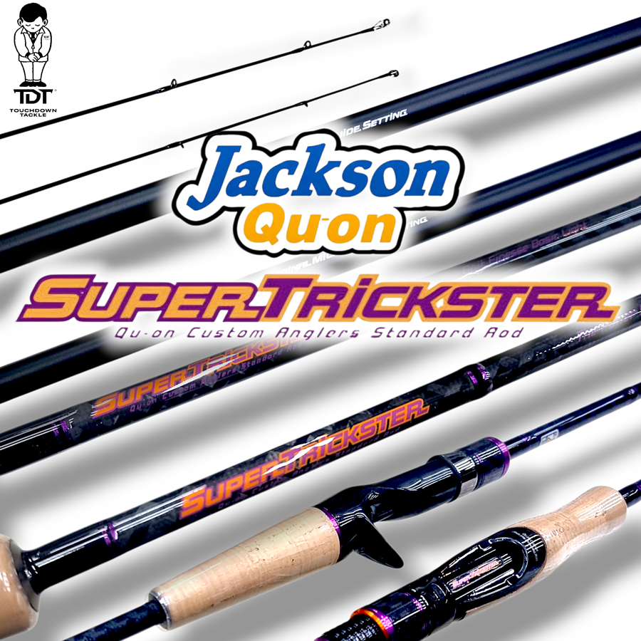 JACKSON SUPER TRICKSTER ** คันตีเหยื่อปลอมยอดนิยม คุณภาพสูง เหมาะกับในทุกๆการใช้งาน ของแท้ 100% **