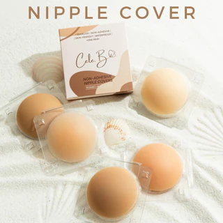 Cele.b ปิดจุก แบบกาว-สูญญากาศ  7.7 - 10CM Nipple cover อ่อนโยนต่อผิว ติดทน ใช้งานซ้ำได้หลายครั้ง