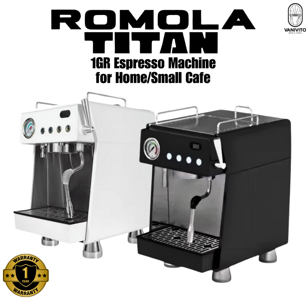 🤖 ROMOLA Titan Espresso Machine for Home/Small Cafe เครื่องชงกาแฟ เอสเปรสโซ สำหรับบ้าน by VANIVITO