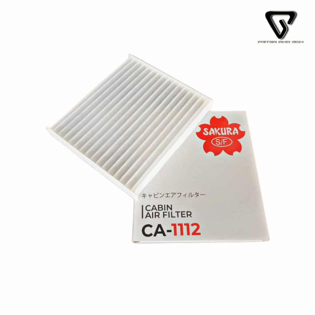 Sakuraซากุระ กรองแอร์ กรองอากาศ กรองน้ำมันเครื่อง TOYOTA YARIS ATIV ยาริส เอทีฟ 1.2 ปี17-18,19-22 ราคา ถูกที่สุด ดีลบีเคเค แกลเลอรีภาพที่ 2