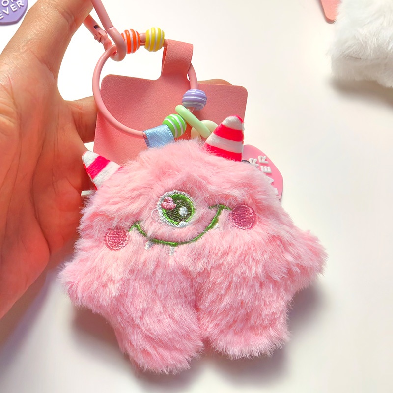 สายคล้องโทรศัพท์มือถือจี้ห้อยกระเป๋ากุญแจป้องกันการสูญหาย จี้ห้อยโทรศัพท์รูปสัตว์ประหลาดตัวน้อยน่ารัก จี้ห้อยโทรศัพท์รูป