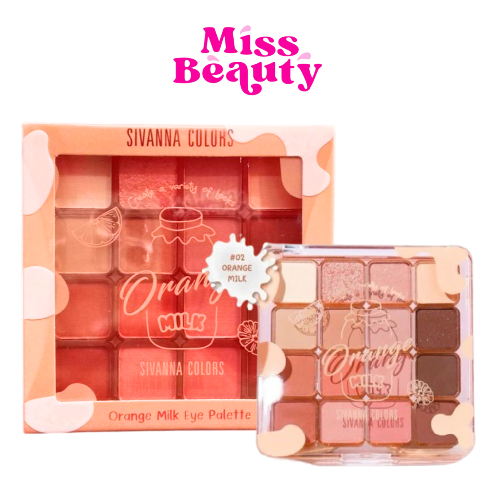 HF743 Sivanna Colors Eye Palette ซีเวนน่า คัลเลอร์ส อายพาเลทท์ 1.2*16 กรัม