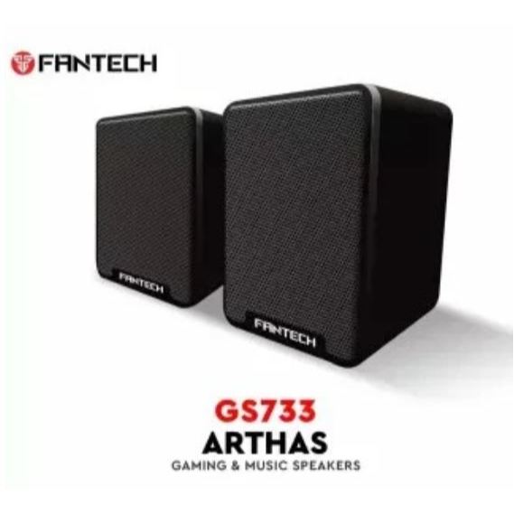 Fantech (มี2สี) ลำโพงเกมมิ่ง Gaming Speaker Stereo สเตริโอ 2.1 ระบบเสียง 360 รุ่น GS733 GS-733
