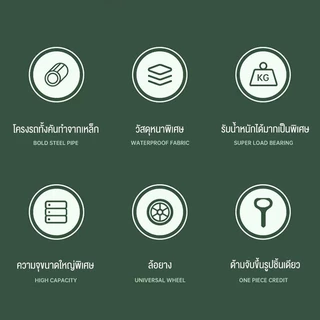 รถลากสี่ล้อ รถบรรทุกพื้นเรียบ ยางล้อแบบยางแข็ง รับน้ำหนักสูง มือจับแบบชิ้นเดียว ปรับเป็นรถแบนได้ เสียงเงียบ