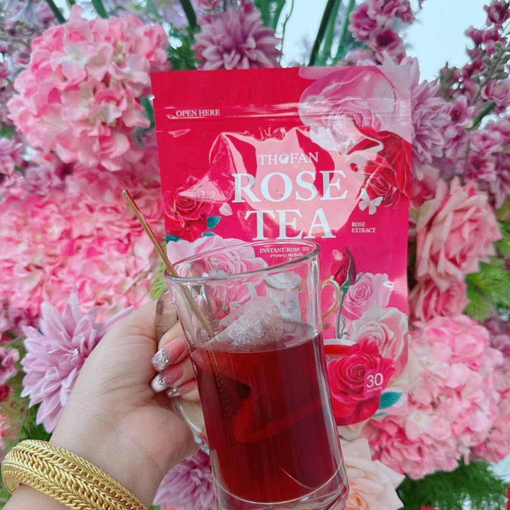 ชากุหลาบ ตราทอฝัน THOFAN ROSE TEA (มี 30ซองชา) รูปที่ 5