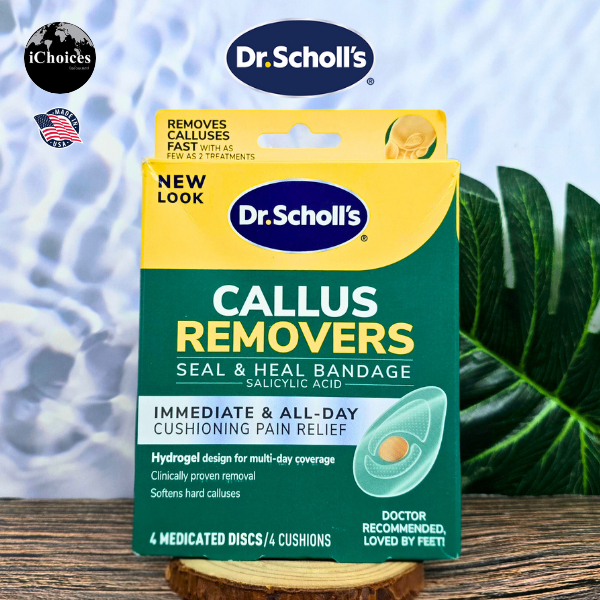 [Dr. Scholl's] Callus Remover Thin & Flexible 4 Cushions