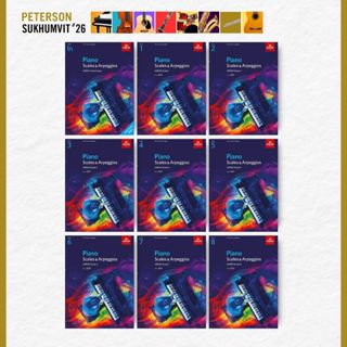 Piano Scales&Arpeggios From 2021 Grade Initial - Grade 8