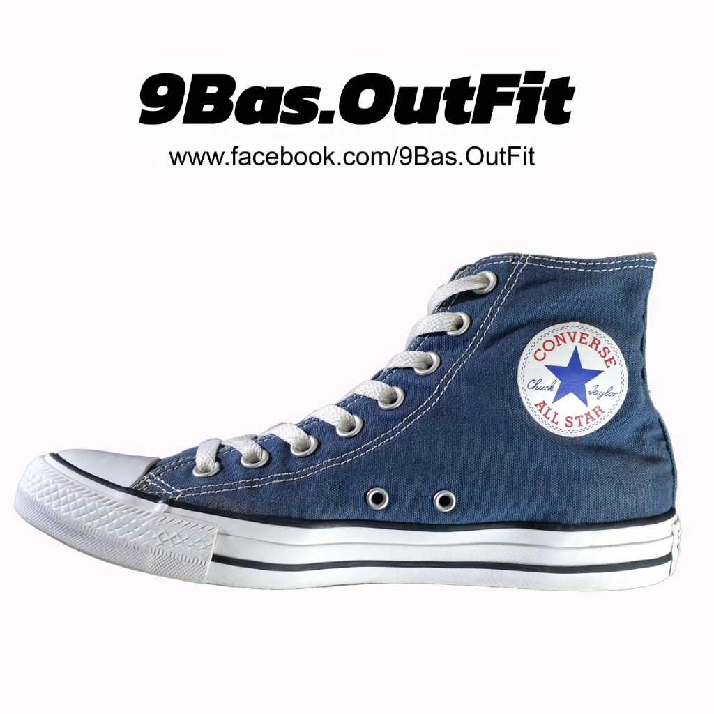 Converse 90's รองเท้าผ้าใบหุ้มข้อมือสอง เบอร์ 41 EUR ของแท้เท่านั้น