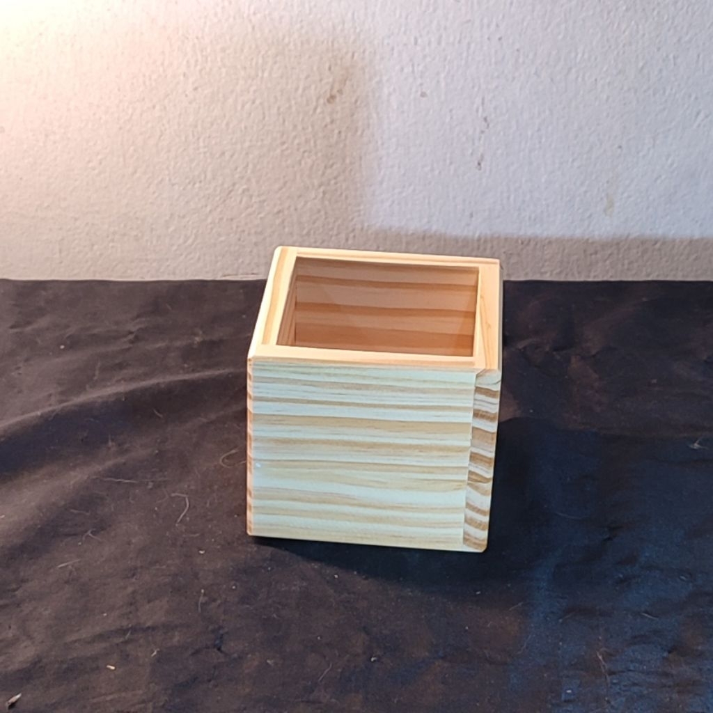 กล่องไม้สนนอกใช้งานเอนกประสงค์ ขนาด6/9/15cm - รูปที่ 6