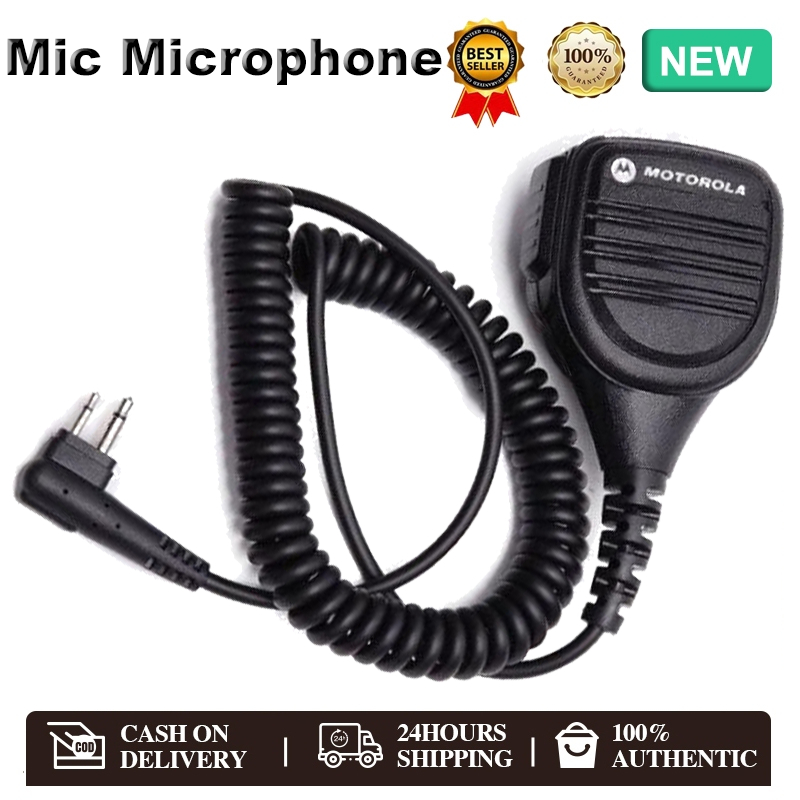 Walkie Talkie Shoulder Speaker Mic Microphones เข้ากันได้กับ Kenwood BAOFENG Motorola Two Way Radio