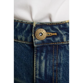 Mc JEANS กางเกงยีนส์ผู้ชาย ทรงกระบอกขาตรง เอวกลาง สียีนส์ฟอกกลาง MMIZ235 ยีนส์ 12.75oz