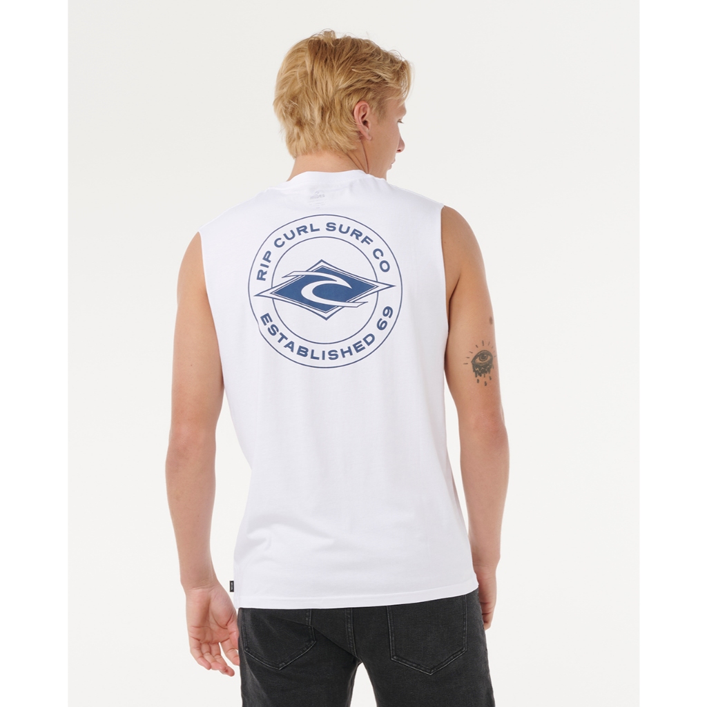 RIPCURL เสื้อกล้ามผู้ชาย 0VAMTE STAPLE MUSCLE 2025-S1