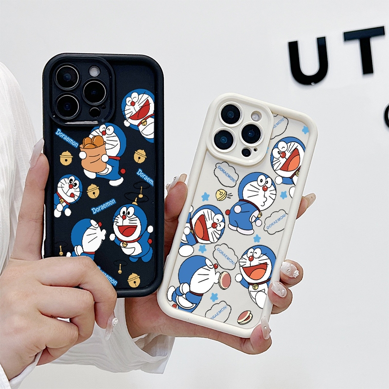 Doraemon เคส  Realme C11 2021/C20 C21Y/C25Y C25/C12/C25s/Narzo20 C30/C30S C35 C55 C67 C75 C53/C51/C51S เคสเรียวมี