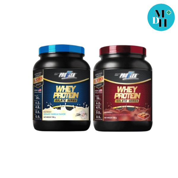 Proflex Whey Protein Isolate Chocolate / Vanilla 700 g 1 Bottle (c-13296) v-13295