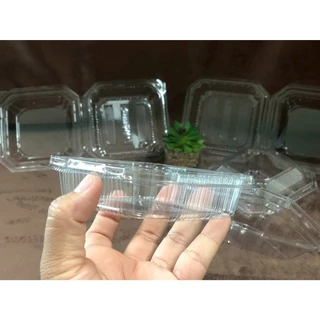 ็Hiso กล่องใส OPS DD-17A แบบล็อด(100ใบ) บรรจุภัณฑ์เบเกอรี่ ที่ใส่อาหารและ กล่องข้าว ไม่เป็นไอน้ำ