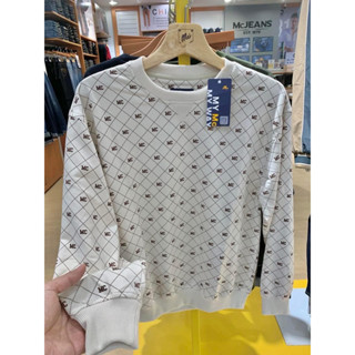 MC JEANS  สเวกเตอร์สีครีม แบรนด์แท้ มือ1 พร้อมถุงช้อป มีปลาย…