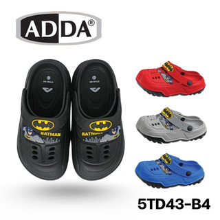 รองเท้าแตะเด็ก รองเท้าแบบสวม ลำลองลาย Batman (แบทแมน) รุ่น 5TD43-B4 ไซส์ 11-3 (28-35) ลิขสิทธิ์แท้!
