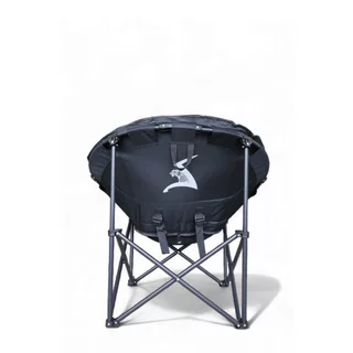 Field and Camping เก้าอี้ใบบัว (Moon Chair) - สีดำ