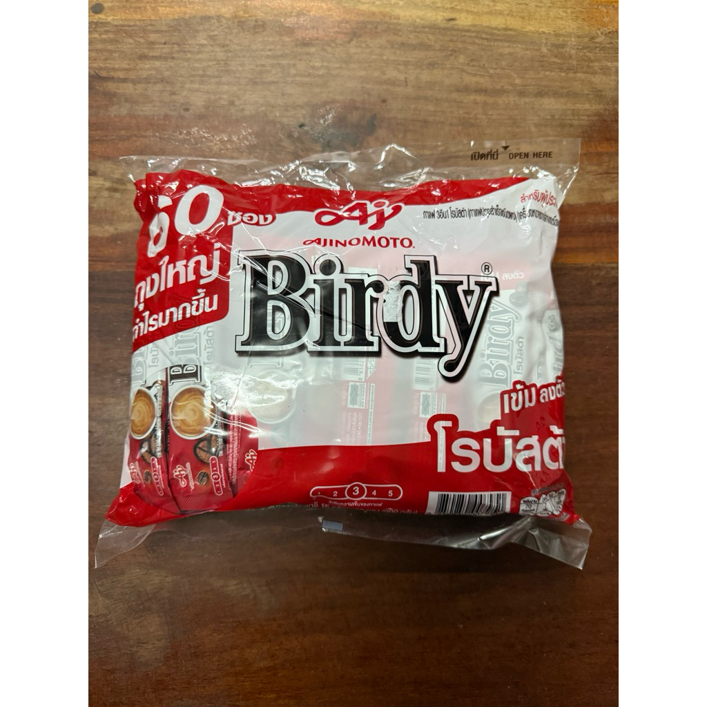 กาแฟเบอร์ดี้ 3in1 60ซอง