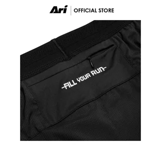 ARI MEN AEROSPEED V3 RUNNING SHORTS 5 INCHES - BLACK (AAP2877-01) กางเกงวิ่งผู้ชาย 5 นิ้ว อาริ AEROSPEEDV3 สีดำ