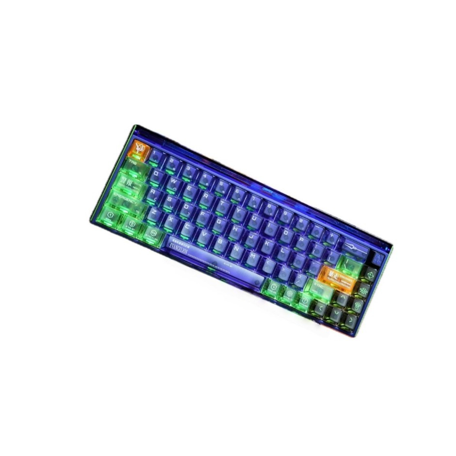 MelGeek Evangelion MADE68 Ultra EVA-01 Limited Edition Mechanic Gaming Keyboard คีย์บอร์ด