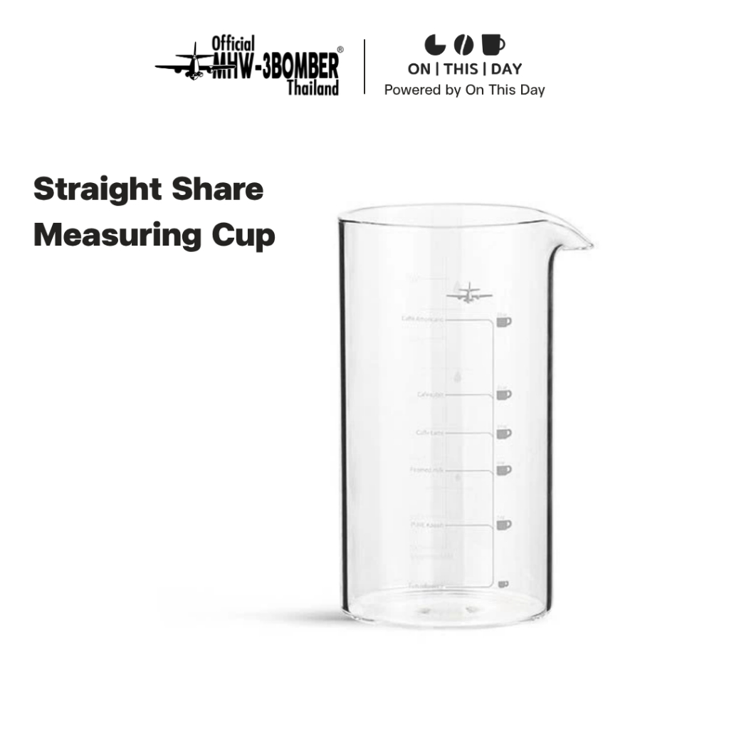 MHW-3BOMBER Straight Share Measuring Cup / Server เหยือกกาแฟ ขนาด 500 ml