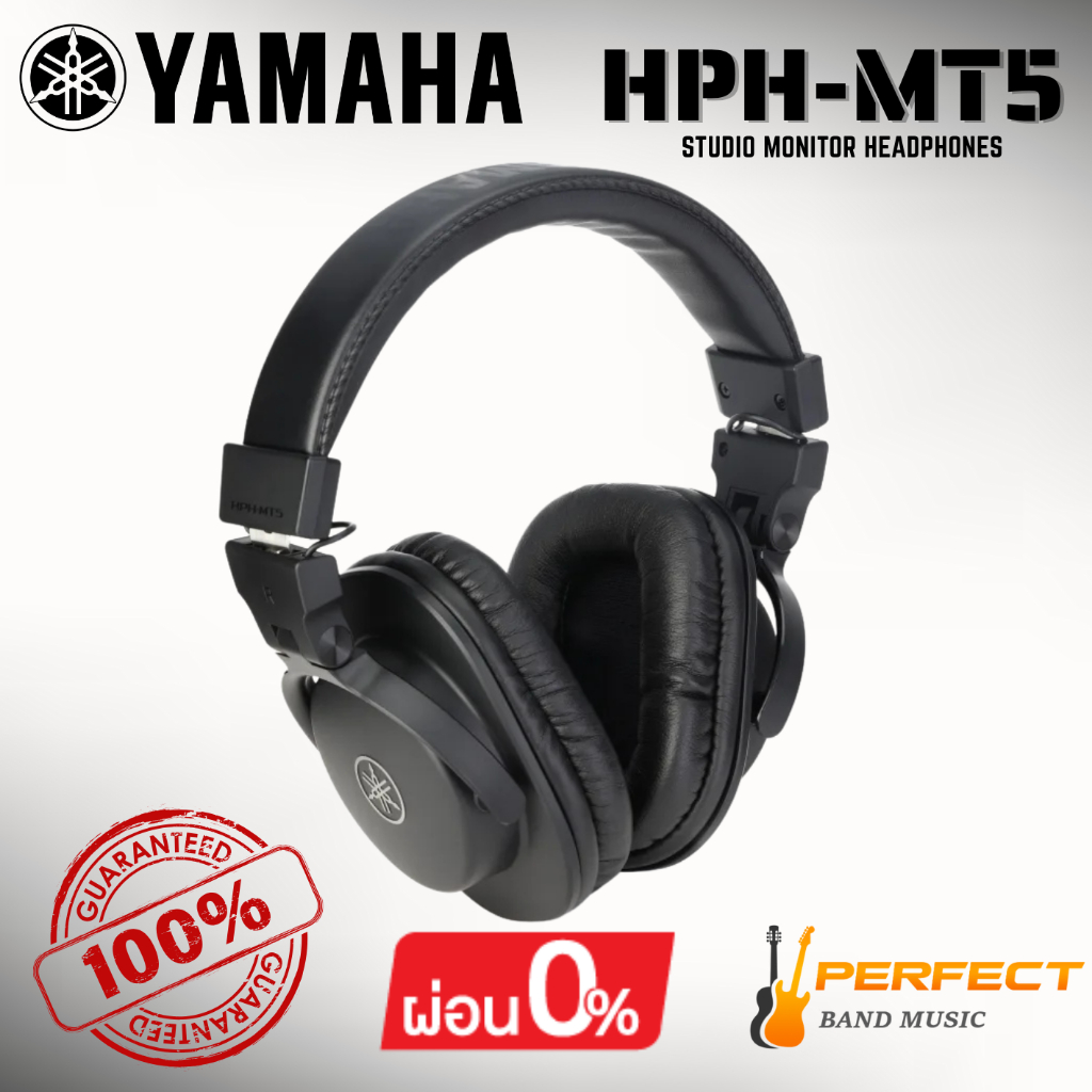 [ของแท้ 100%] หูฟังมอนิเตอร์ YAMAHA HPH-MT5 Studio Monitor Headphones [ผ่อน 0% 10เดือน] * กรุณาสอบถา