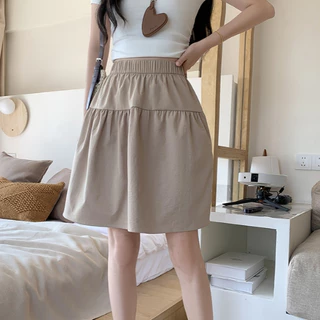 กระโปรงบาน เอวสูง เก็บพุง สวยน่ารัก Skirt ไซส์ใหญ่