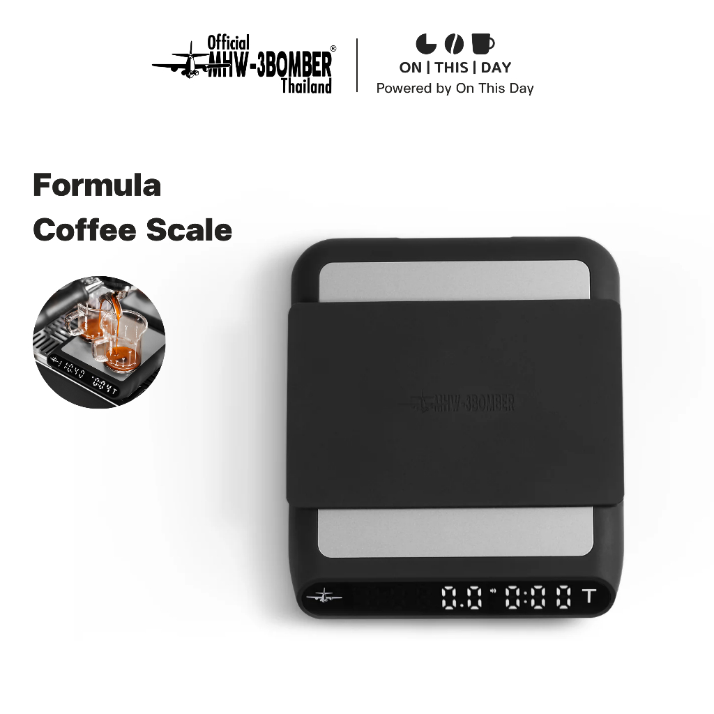 MHW-3BOMBER Formula Smart Coffee Scale เครื่องชั่งน้ำหนักกาแฟ / ตาชั่งกาแฟ