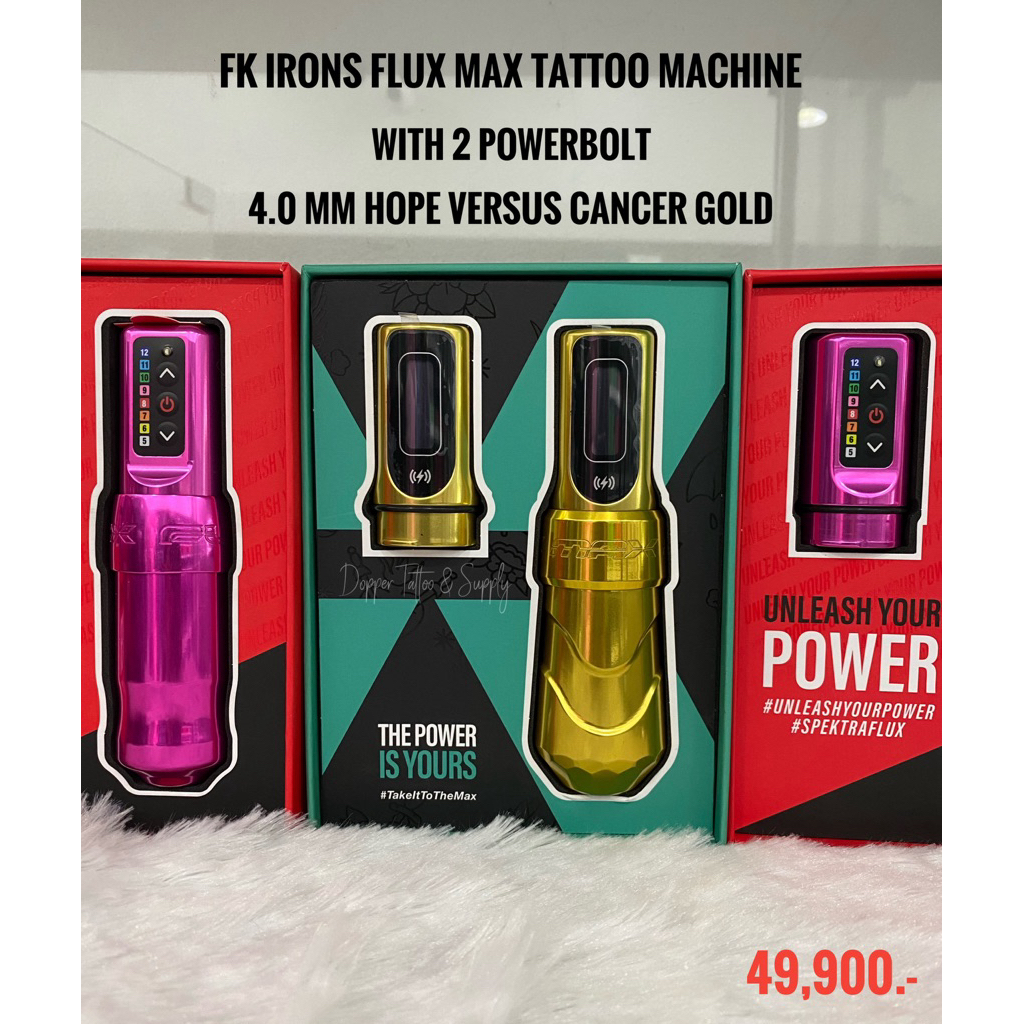 FK Irons Flux Max 2 Power // HOPE VS CANCER EDITION ของแท้!! (มือสองของช่างที่ร้าน)
