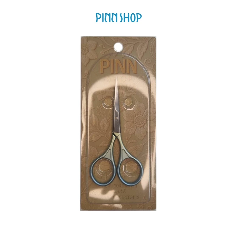 PINN SHOP กรรไกรเล็กปลายแหลม สีเมทัลลิค
