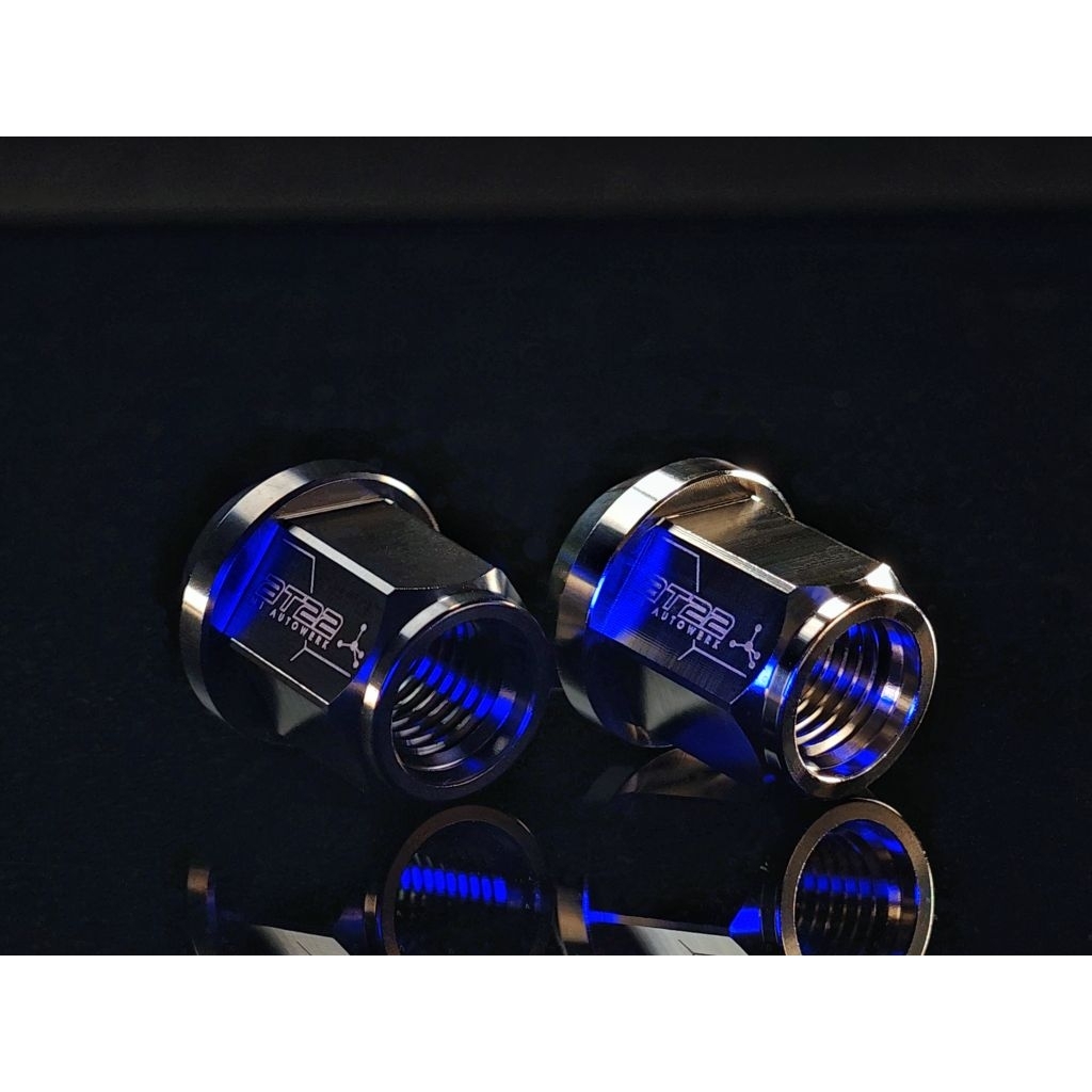 น๊อตล้อ M1TUNER AT22-series ไทเทเนี่ยมแท้ จำนวน 20 ตัว น็อตล้อไทเทเนี่ยม