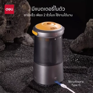เครื่องเหลาดินสออัตโนมัติ Deli รุ่น VA7 เหลาได้โดยไม่ต้องใช้มือจับ (จำหน่าย 1 ชุด พร้อมสายType-C)