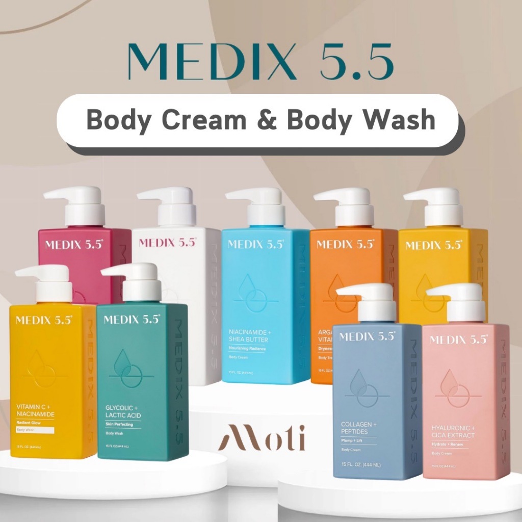 พร้อมส่ง!! Medix 5.5 Vitamin C / Collagen / Hyaluronic Acid / Retinol Body Cream
