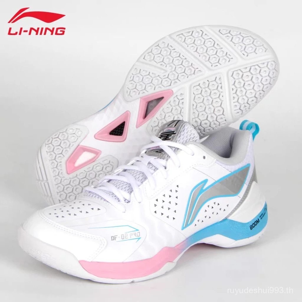 สินค้าพร้อมจัดส่ง รองเท้าแบดมินตัน Li-ning รุ่น DF-02 Pro (อย่าลืมอ่านหมายเหตุนะ)