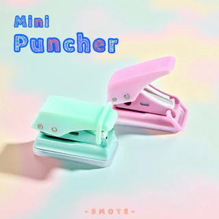 <พร้อมส่ง> ที่เจาะกระดาษ 1 รู mini | 4 สี | Puncher ตุ๊ดตู่ ตาไก่ ตัวเจาะ เครื่องเจาะ รีฟิว