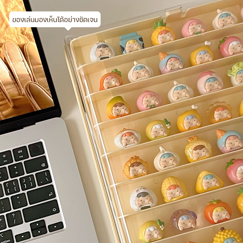 ล่องใส่โมเดล กล่องติดผนัง กล่องใส่ตุ๊กตาโชว์ พลาสติกอย่างดี กันฝุ่นกันความชื้น การออกแบบที่ปิด ทำความสะอาดง่าย - รูปที่ 6