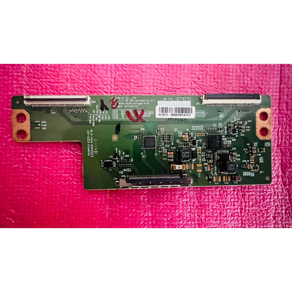 ทีคอน t-con LG PHILIPS TOSHIBA อะไหล่แท้  6870C-0532A รุ่น4 3LF510T 43LF540T 43LF590T 43LH  LTV-4303