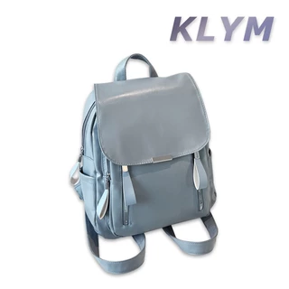 KLYM #V170 กระเป๋าเป้สะพายหลังหนังแฟชั่นสตรีกระเป๋าสไตล์เกาหลี