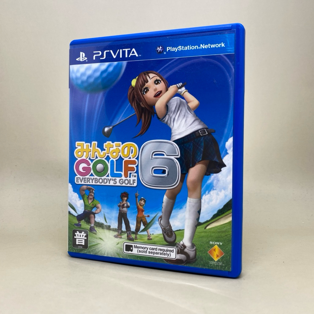 Everybody’s Golf 6 PS Vita | PlayStation Vita | Zone 3 Asia | Japanese | สินค้าแท้ มือสอง ใช้งานปกติ
