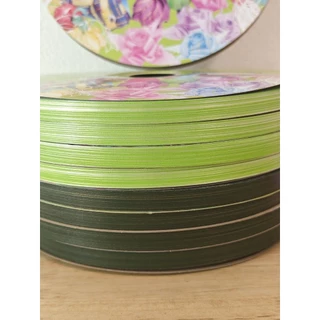 ริบบิ้น ลายใบตอง เบอร์ 2 ขนาด 350 หลา ราคาต่อ 1 ม้วน