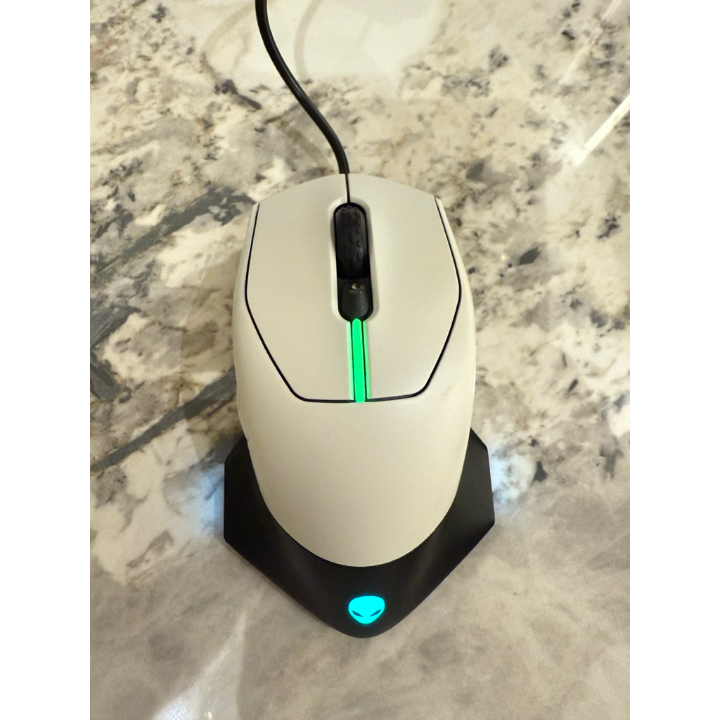 Alienware Pro Wireless Gaming Mouse (AW720M) สี Lunar Light สภาพ 98%