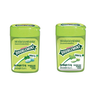 ริกลี่ย์ ดับเบิ้ลมินต์ เม็ดอมปราศจากน้ำตาล ขนาด 12.4 ก.