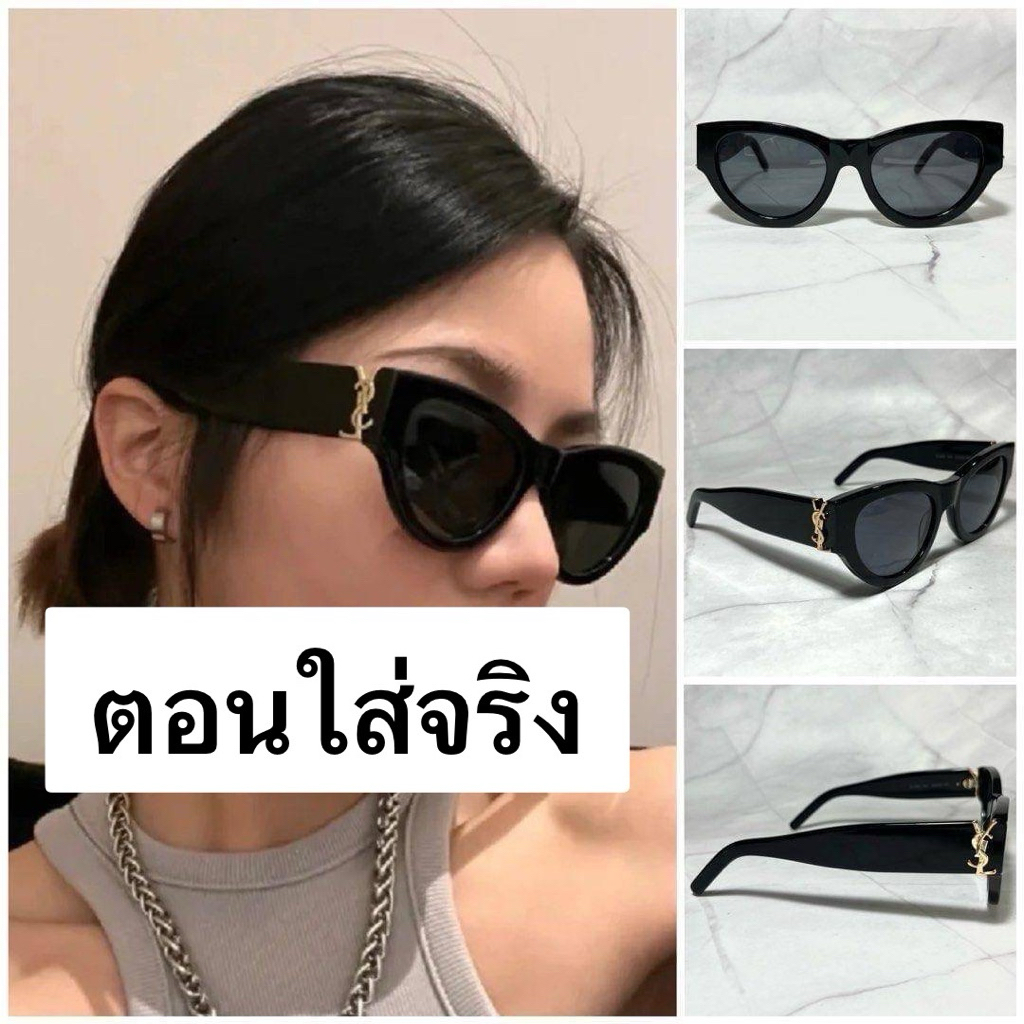 แว่นกันแดด ¥ $ L : R0se ตัวใหม่ SL M94